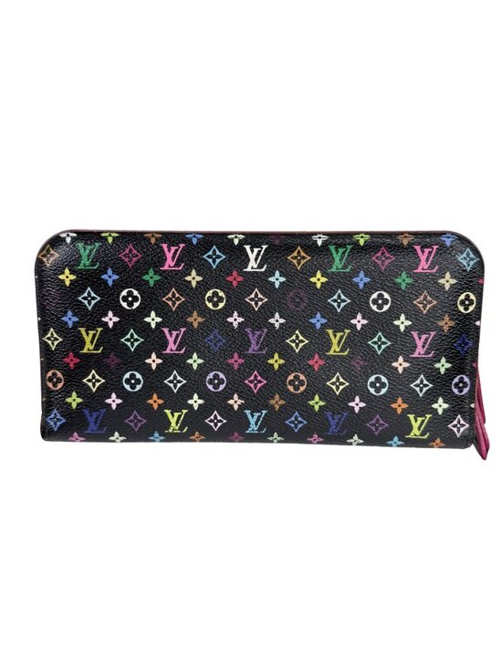 Louis Vuitton Handbags - Louis Vuitton Insolite Wallet Monogram Multicolore Black Grenade Leather Wallet